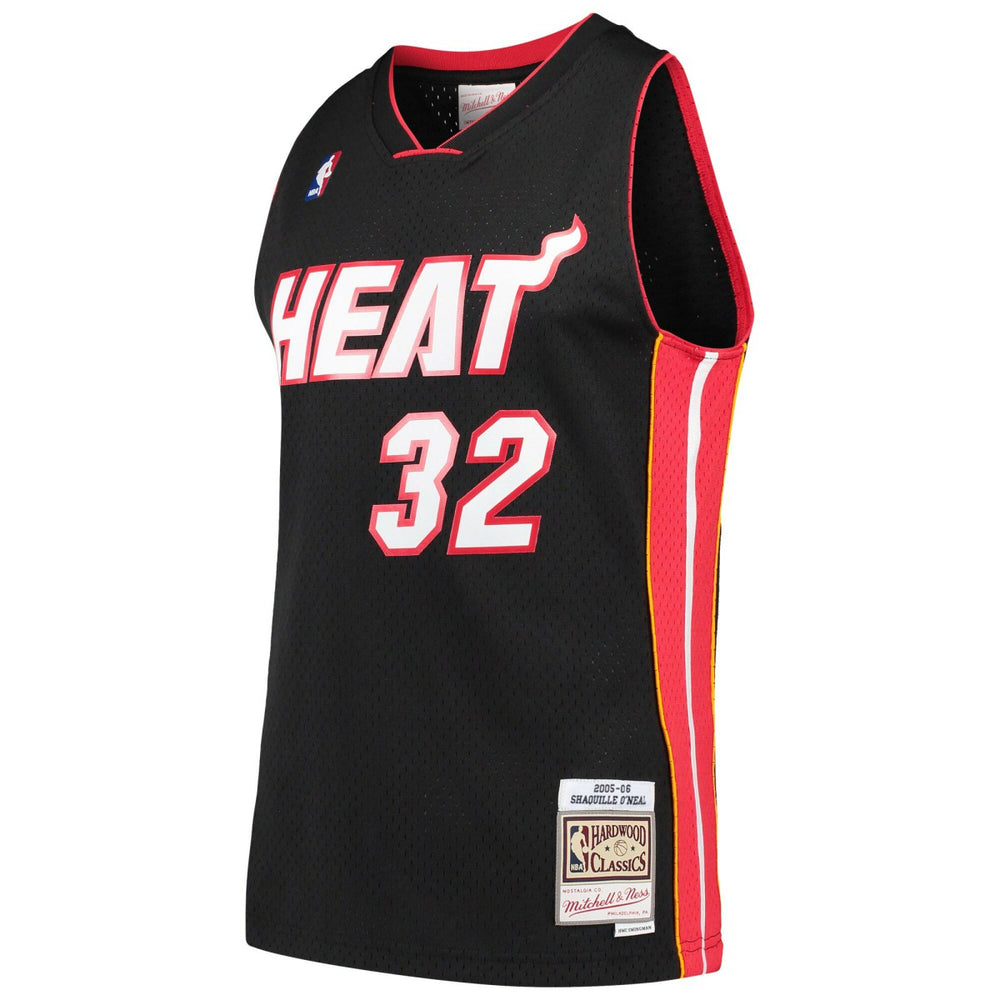 Shaquille O'Neal Miami Heat Hardwood Classics Swingman Jersey Outlet