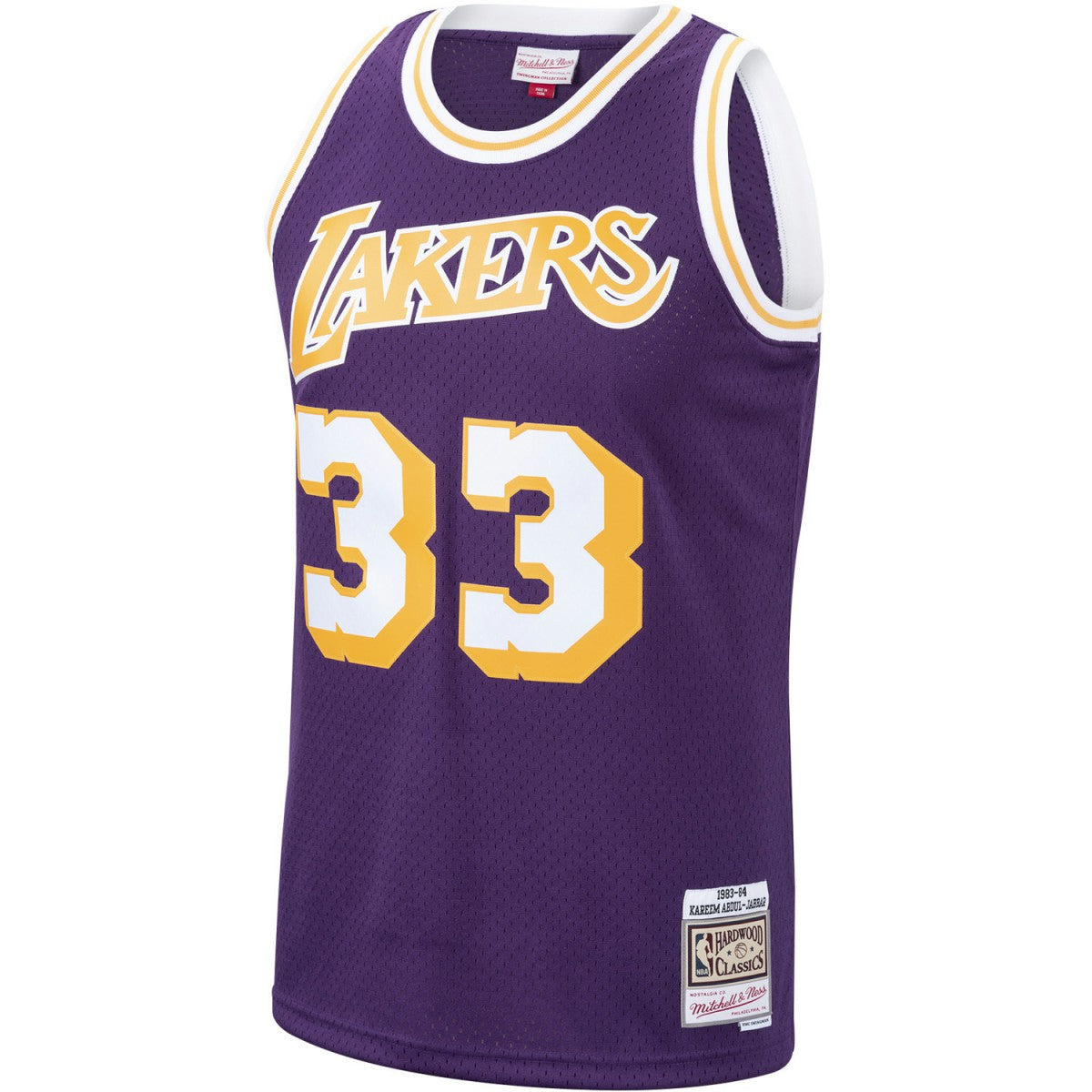Kareem Abdul-Jabbar Los Angeles Lakers Hardwood Classics Swingman Jersey Online