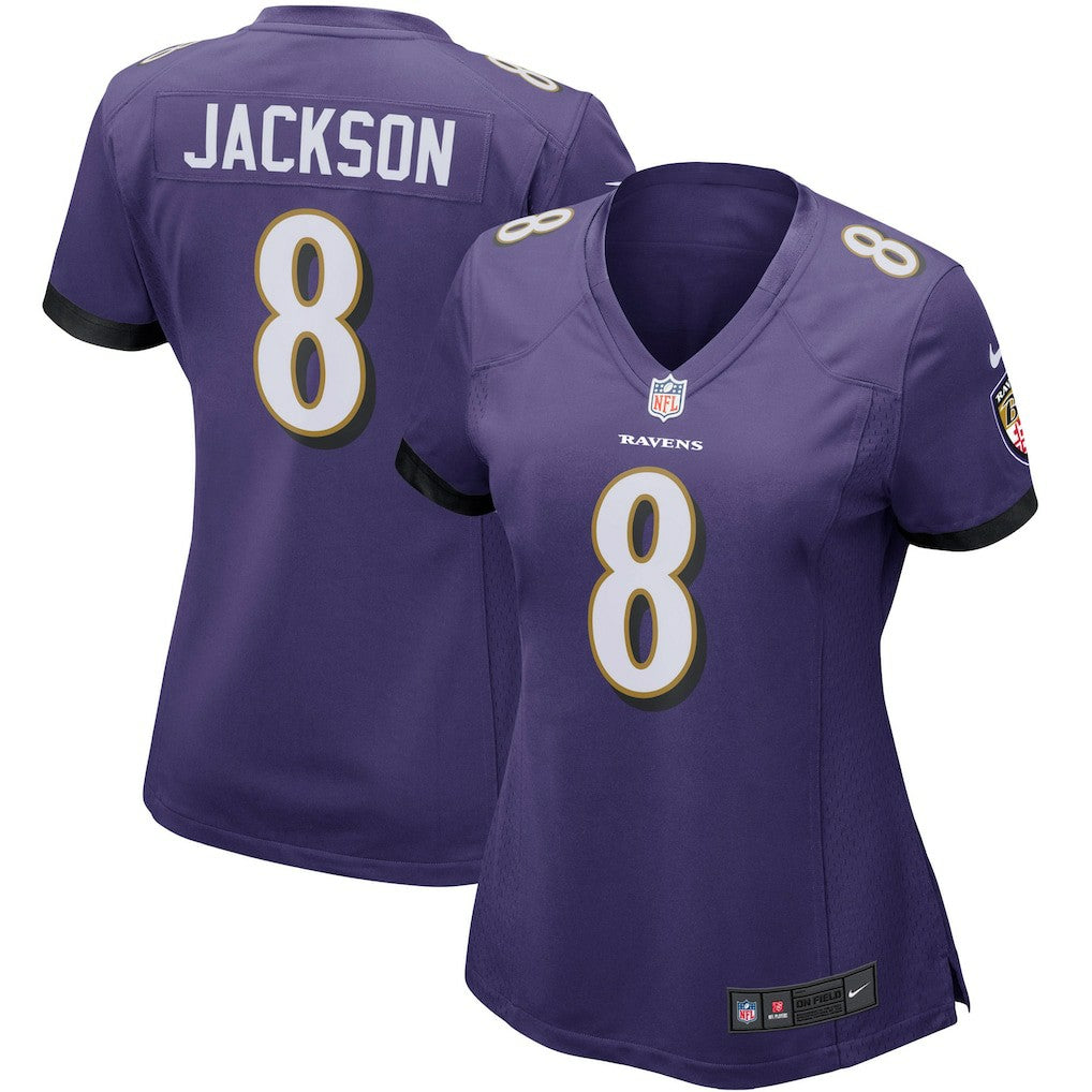 Baltimore Ravens Nike Lamar Jackson  Women's Game Player Jersey