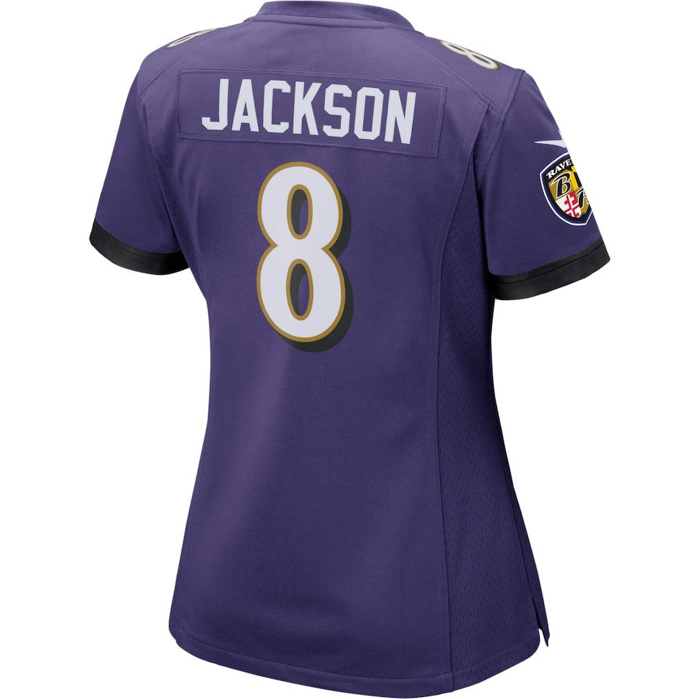 Baltimore Ravens Nike Lamar Jackson  Women's Game Player Jersey