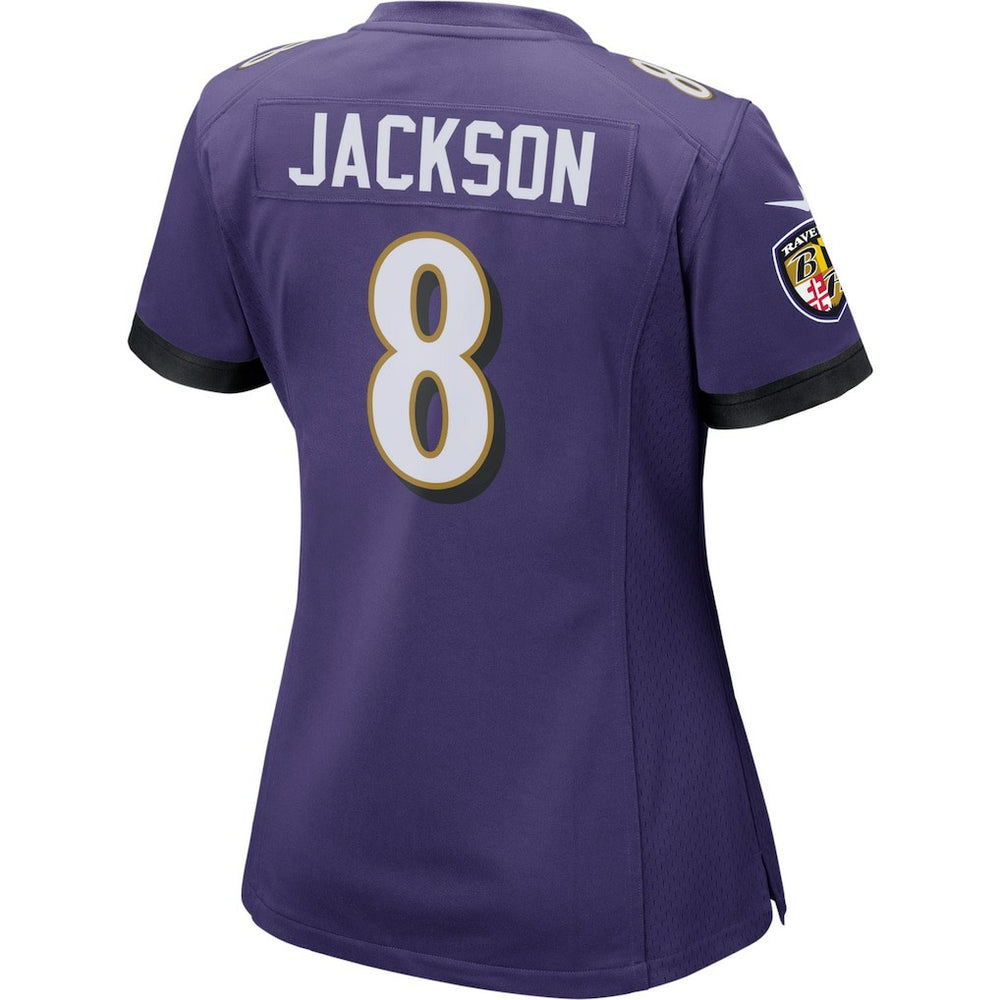 Baltimore Ravens Nike Lamar Jackson  Women's Game Player Jersey