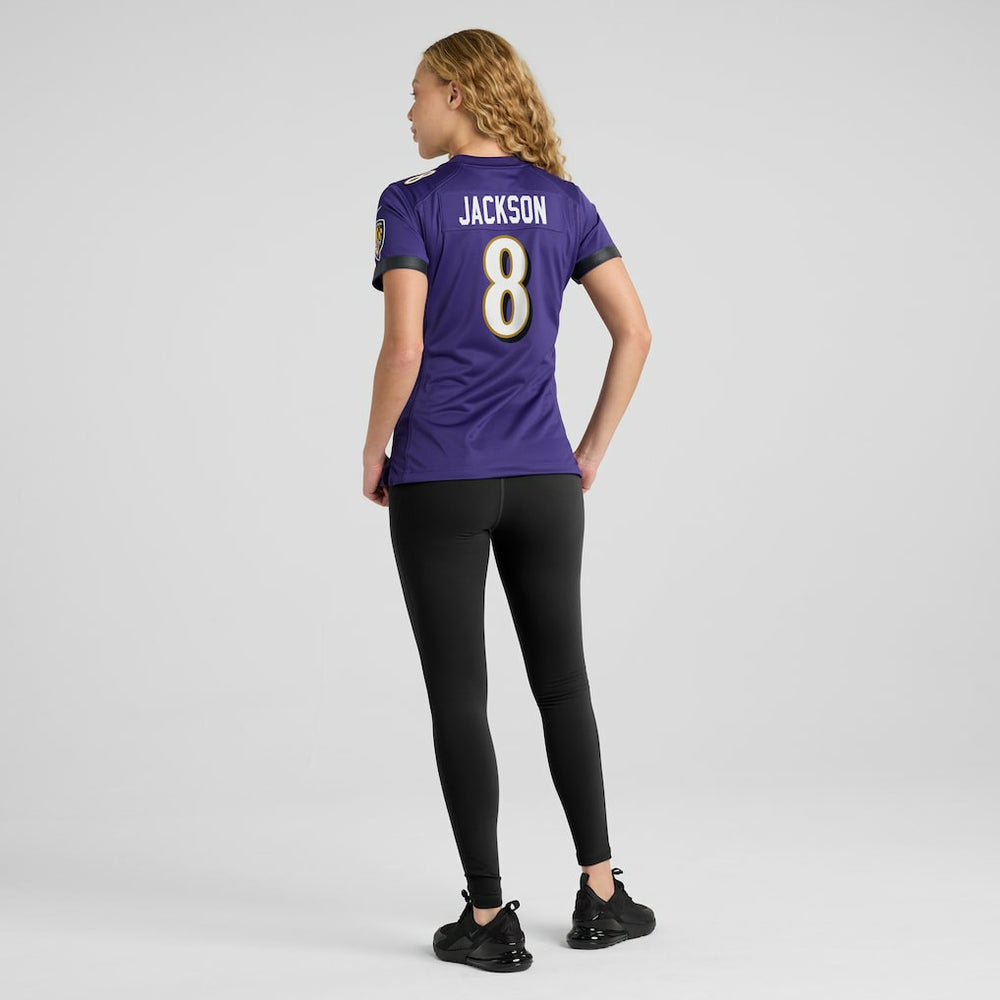 Baltimore Ravens Nike Lamar Jackson  Women's Game Player Jersey