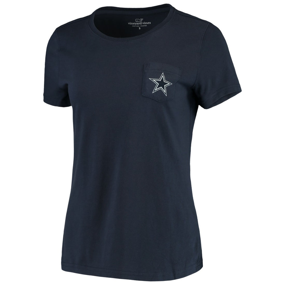 Dallas Cowboys  Vineyard Vines Women's Sunset Sail T-Shirt