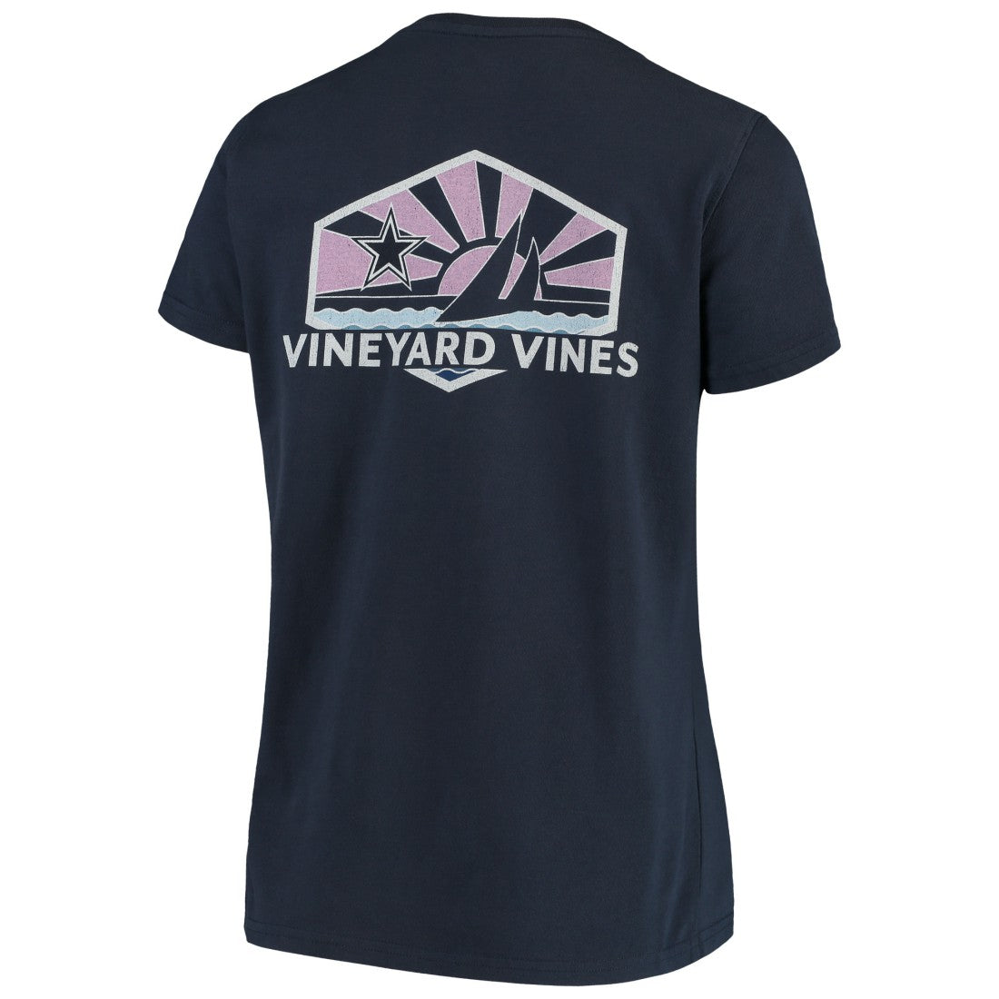 Dallas Cowboys  Vineyard Vines Women's Sunset Sail T-Shirt