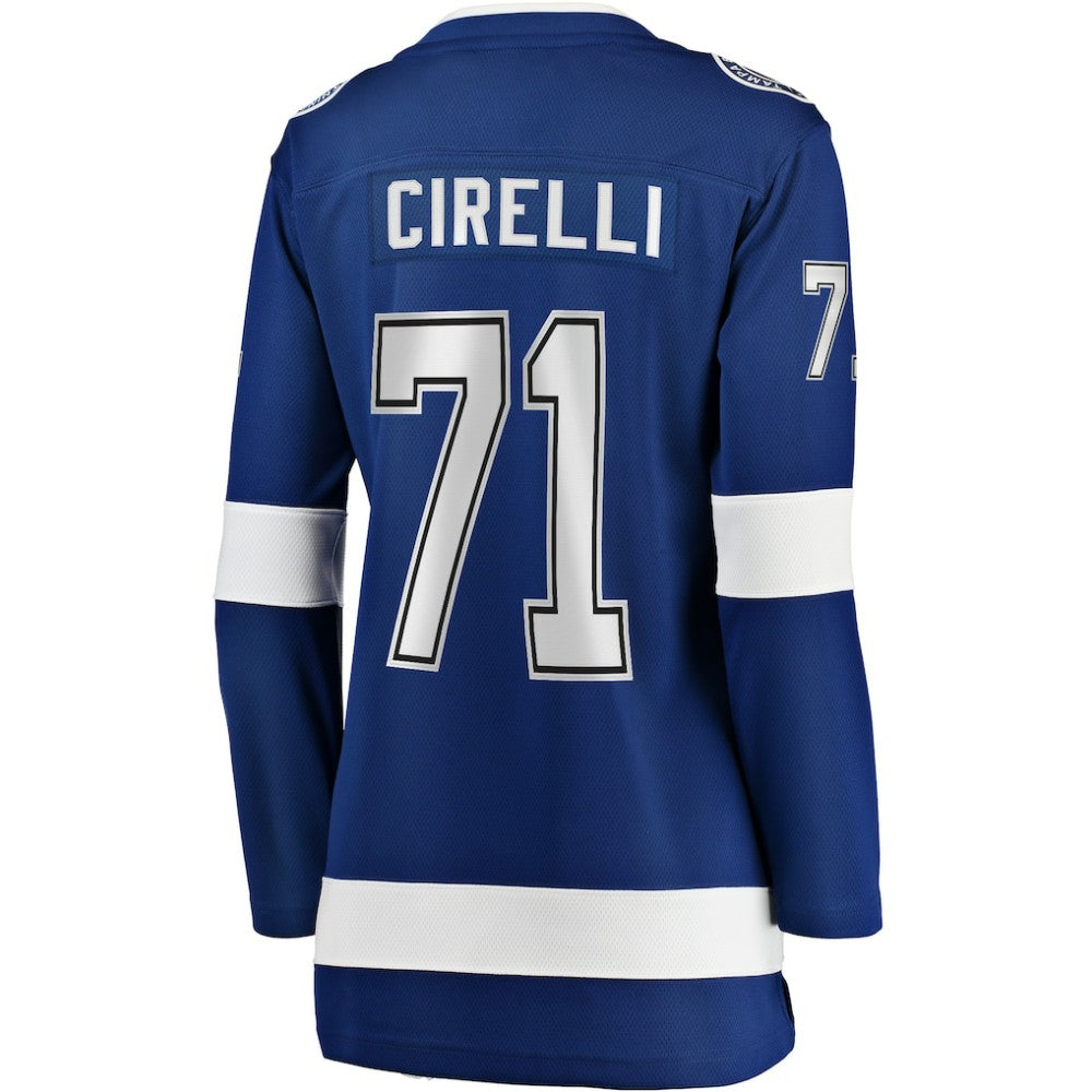 Anthony Cirelli Tampa Bay Lightning Fanatics Women's Home Breakaway Player Jersey Discount