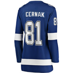 Erik Cernak Tampa Bay Lightning Fanatics Women's Home Breakaway Player Jersey Outlet