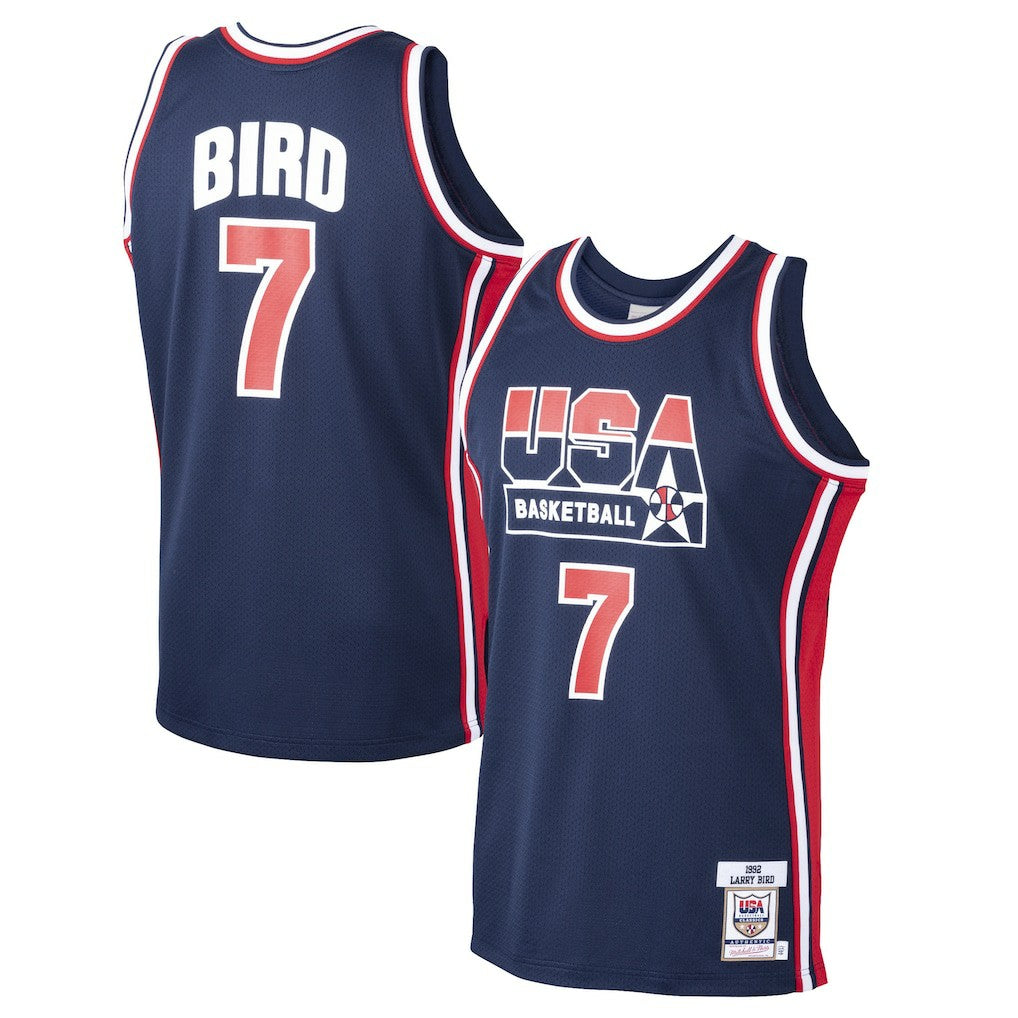 Larry Bird USA Basketball 1992 Dream Team Authentic Jersey On Sale