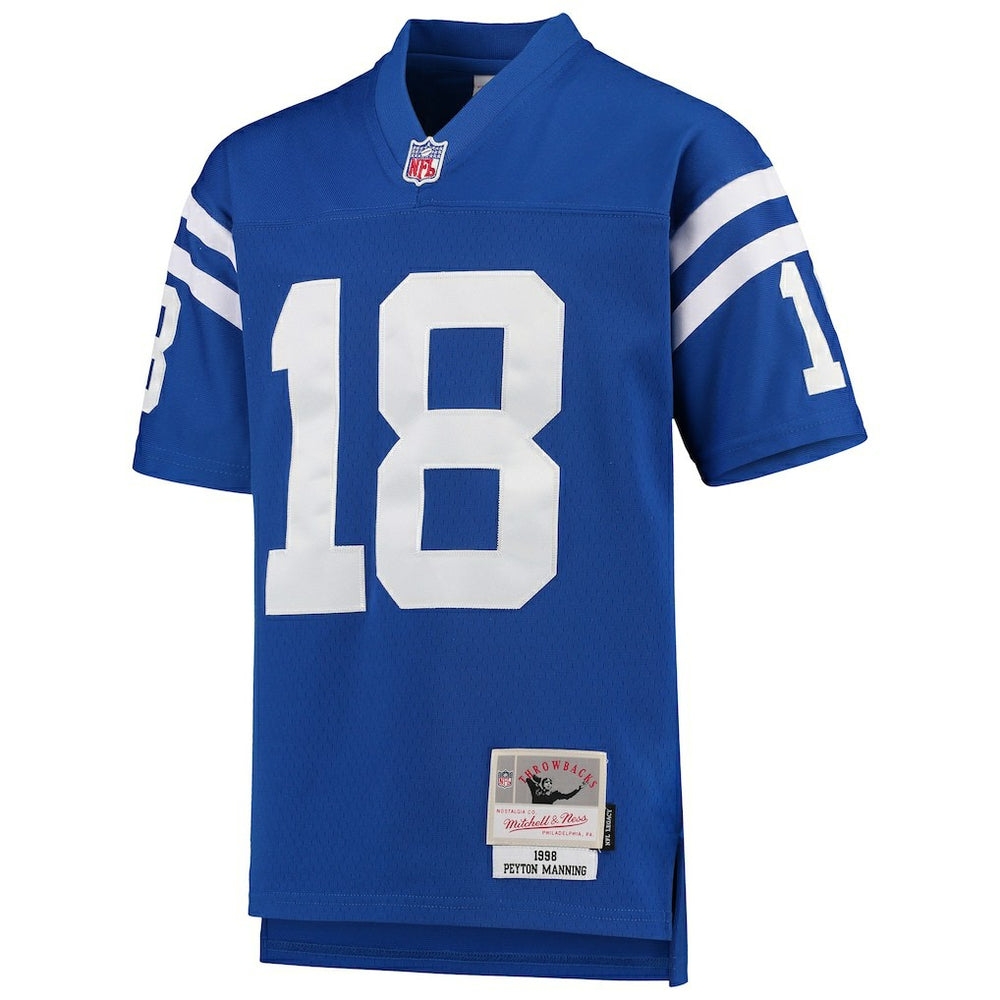 Indianapolis Colts Mitchell & Ness Peyton Manning  Youth 1998 Legacy Retired Player Jersey