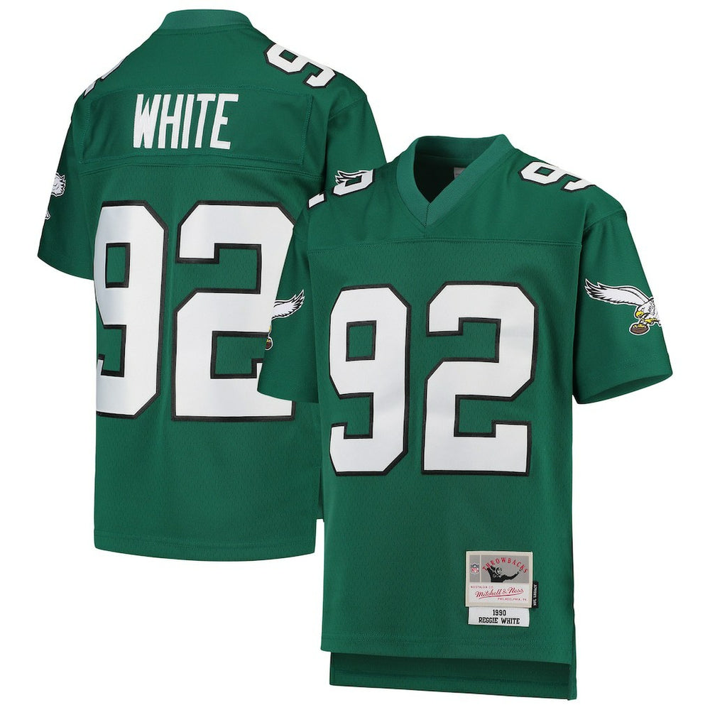 Philadelphia Eagles Mitchell & Ness Reggie White  Youth 1990 Legacy Retired Player Jersey