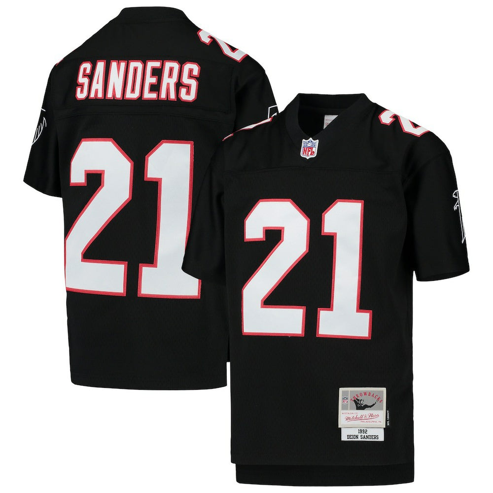 Atlanta Falcons Mitchell & Ness Deion Sanders  Youth 1992 Legacy Retired Player Jersey