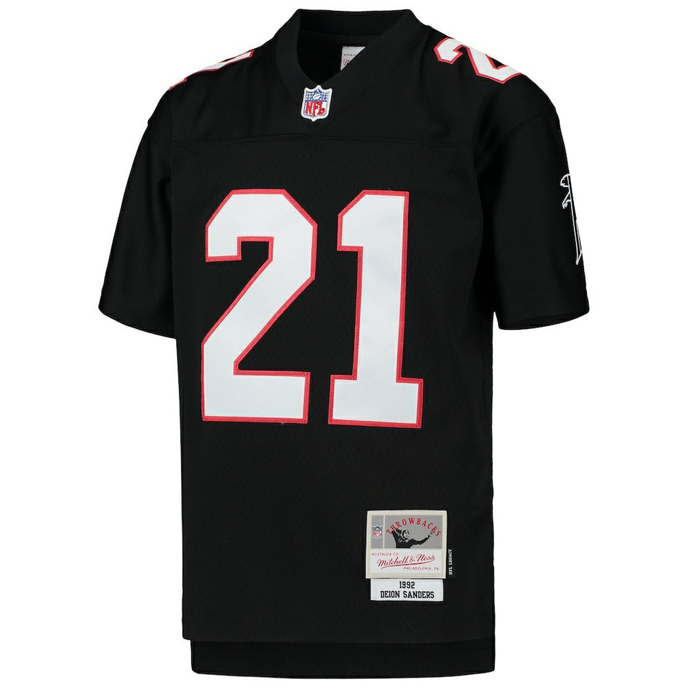Atlanta Falcons Mitchell & Ness Deion Sanders  Youth 1992 Legacy Retired Player Jersey