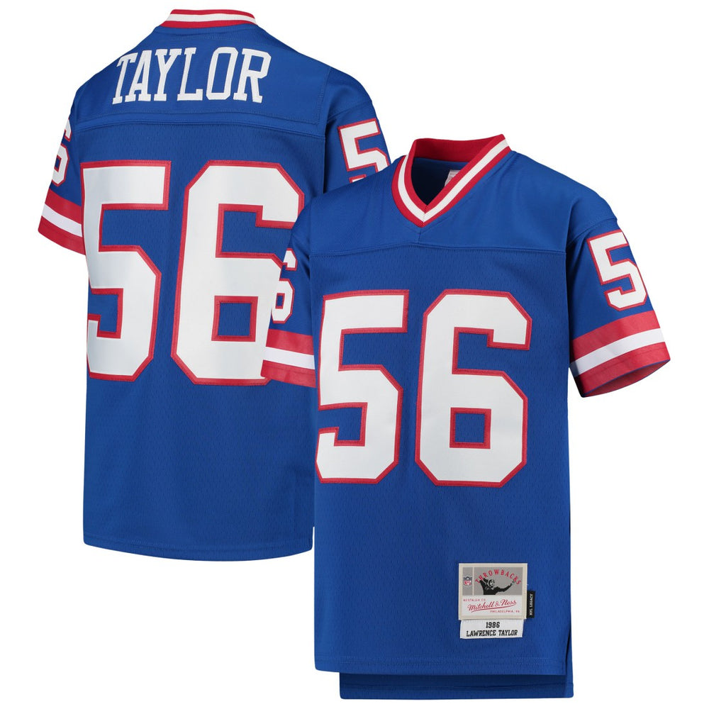 New York Giants Mitchell & Ness Lawrence Taylor  Youth 1986 Legacy Retired Player Jersey