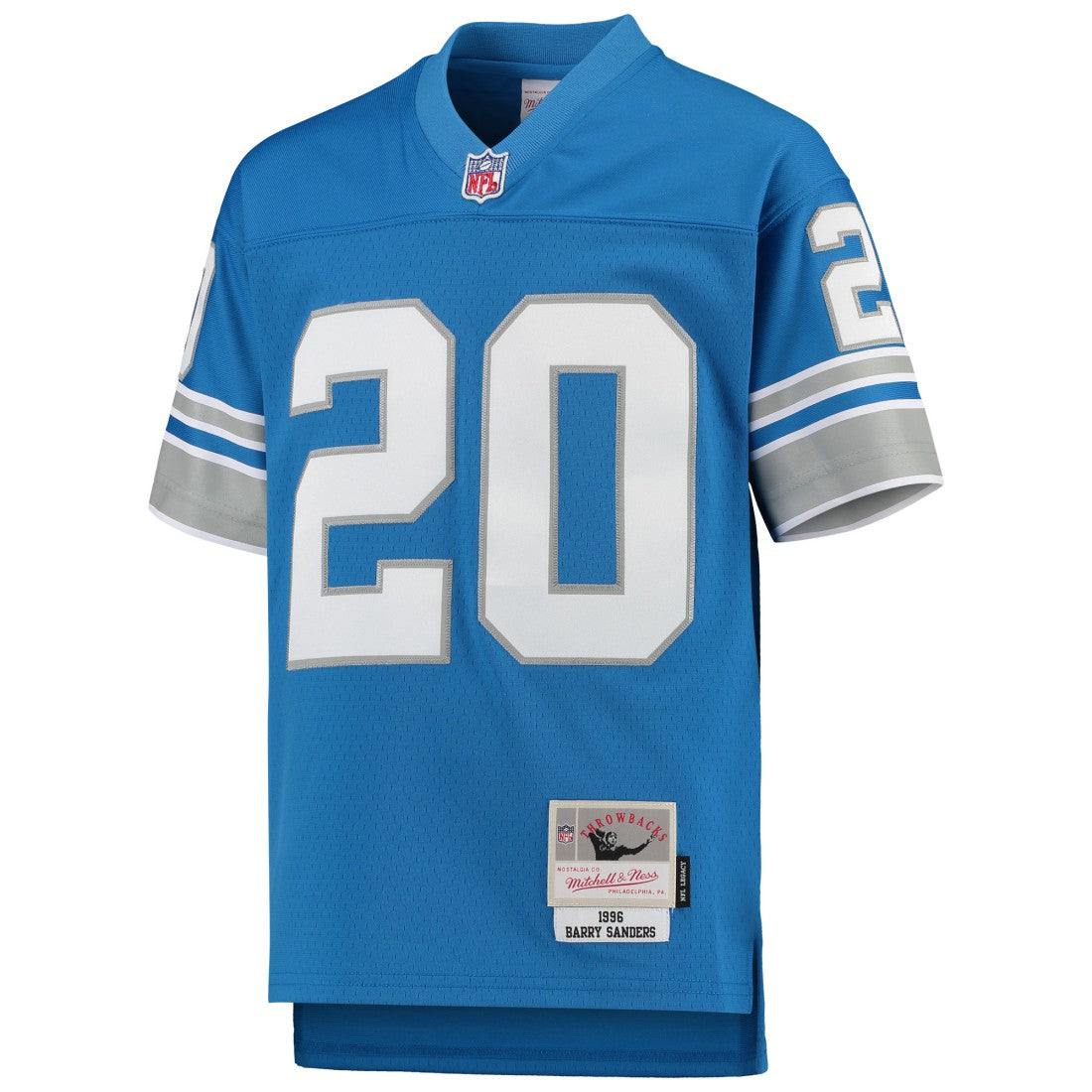 Detroit Lions Mitchell & Ness Barry Sanders  Youth 1996 Legacy Retired Player Jersey