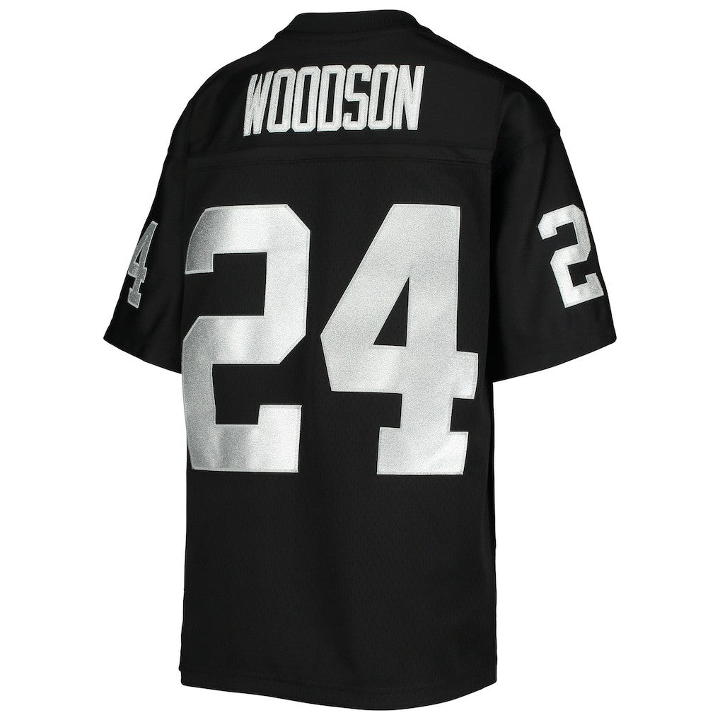 Las Vegas Raiders Mitchell & Ness Charles Woodson  Youth 1998 Legacy Retired Player Jersey