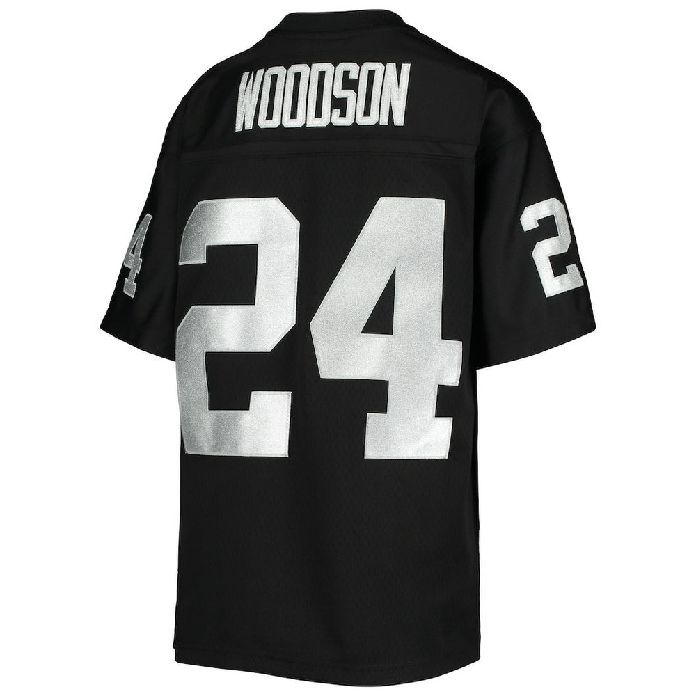 Las Vegas Raiders Mitchell & Ness Charles Woodson  Youth 1998 Legacy Retired Player Jersey