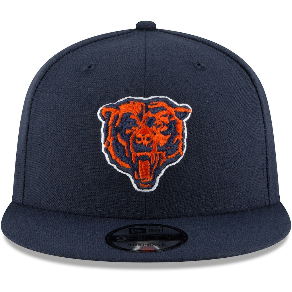 Chicago Bears New Era Head Basic 9FIFTY Adjustable Snapback Hat