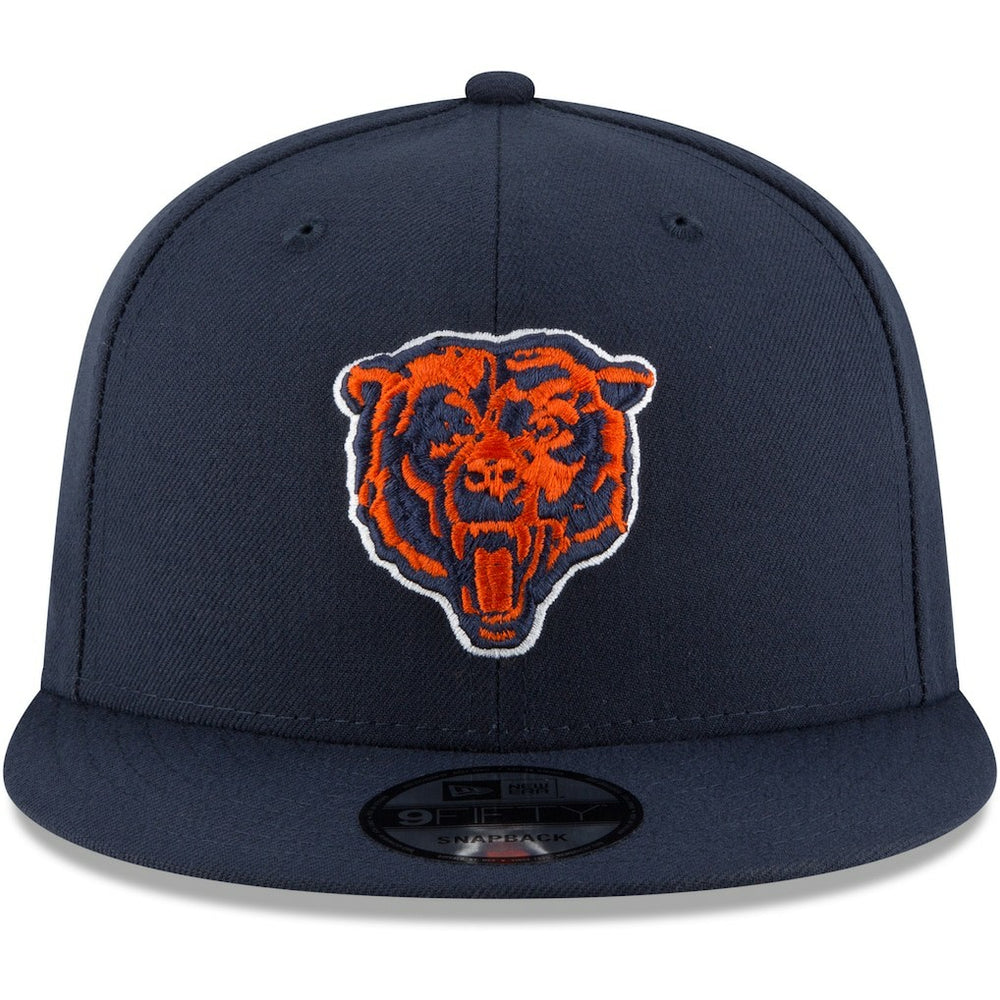 Chicago Bears New Era Head Basic 9FIFTY Adjustable Snapback Hat