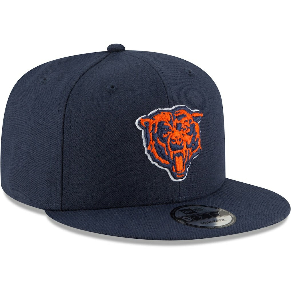 Chicago Bears New Era Head Basic 9FIFTY Adjustable Snapback Hat