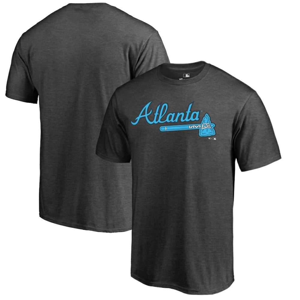 Atlanta Braves Blue Wordmark T-Shirt | MLB US