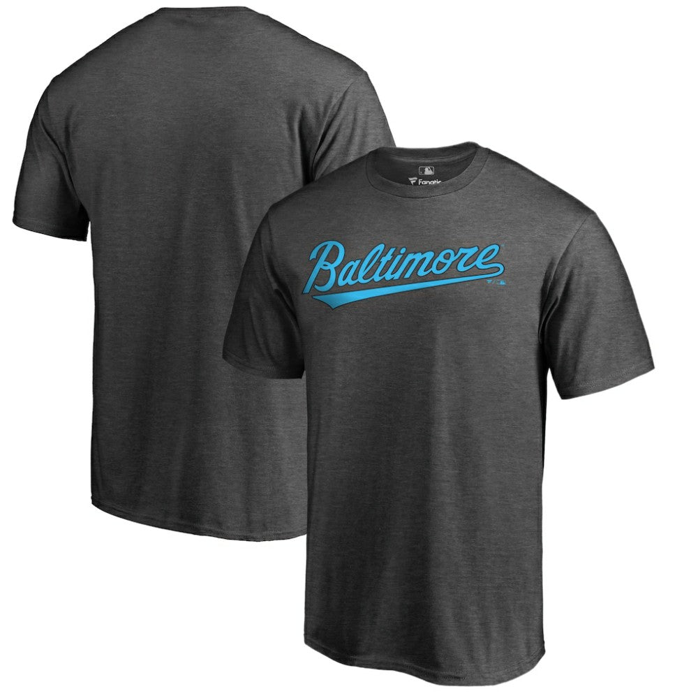 Baltimore Orioles Blue Wordmark T-Shirt | MLB Outlet