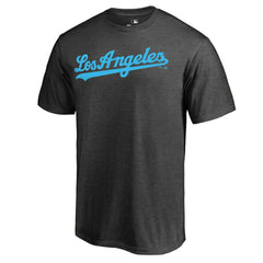 Los Angeles Dodgers Blue Wordmark T-Shirt | MLB For sale