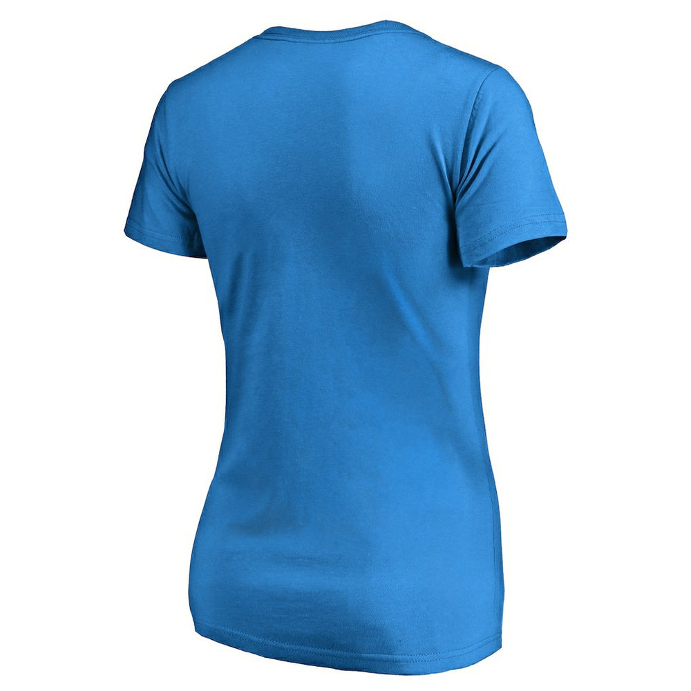 Los Angeles Chargers  Women's Hometown Collection LA Football V-Neck T-Shirt