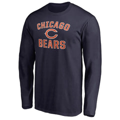 Chicago Bears  Victory Arch Long Sleeve T-Shirt