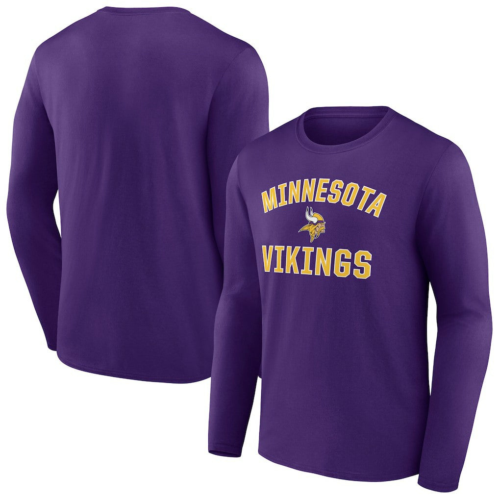 Minnesota Vikings  Victory Arch Long Sleeve T-Shirt