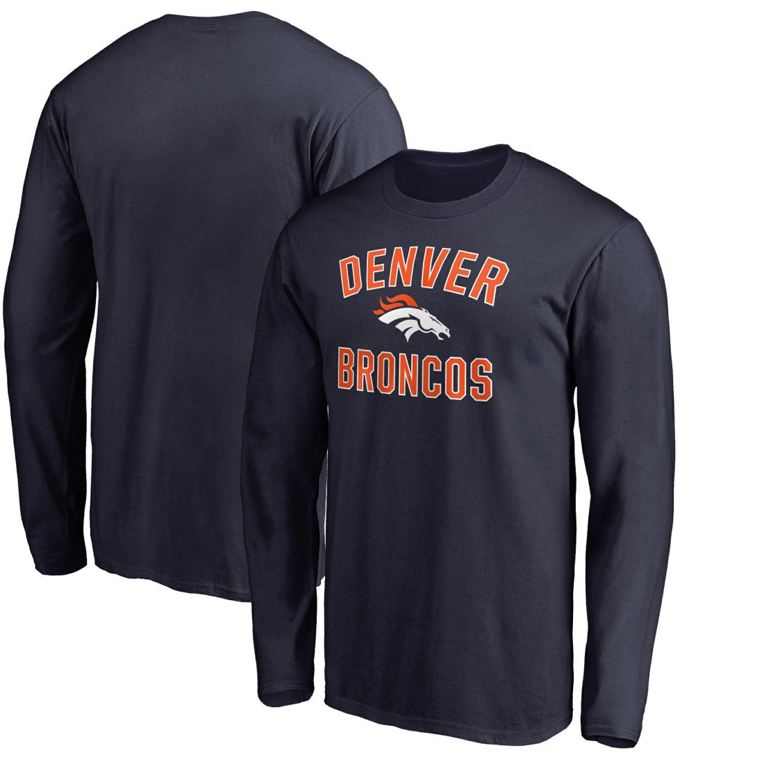 Denver Broncos  Victory Arch Long Sleeve T-Shirt