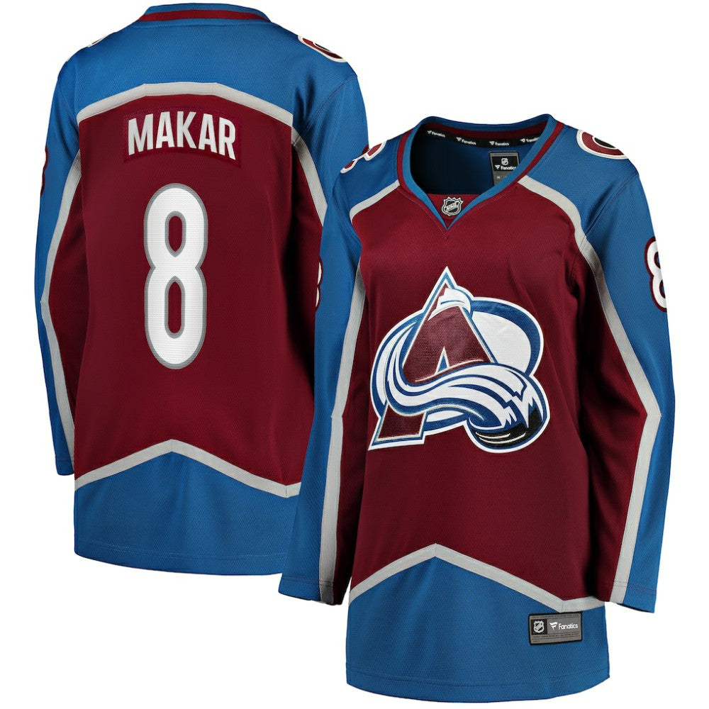 Cale Makar Colorado Avalanche Fanatics Women's Home Breakaway Player Jersey On Sale