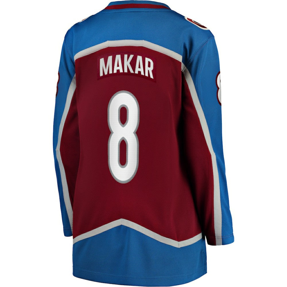 Cale Makar Colorado Avalanche Fanatics Women's Home Breakaway Player Jersey On Sale