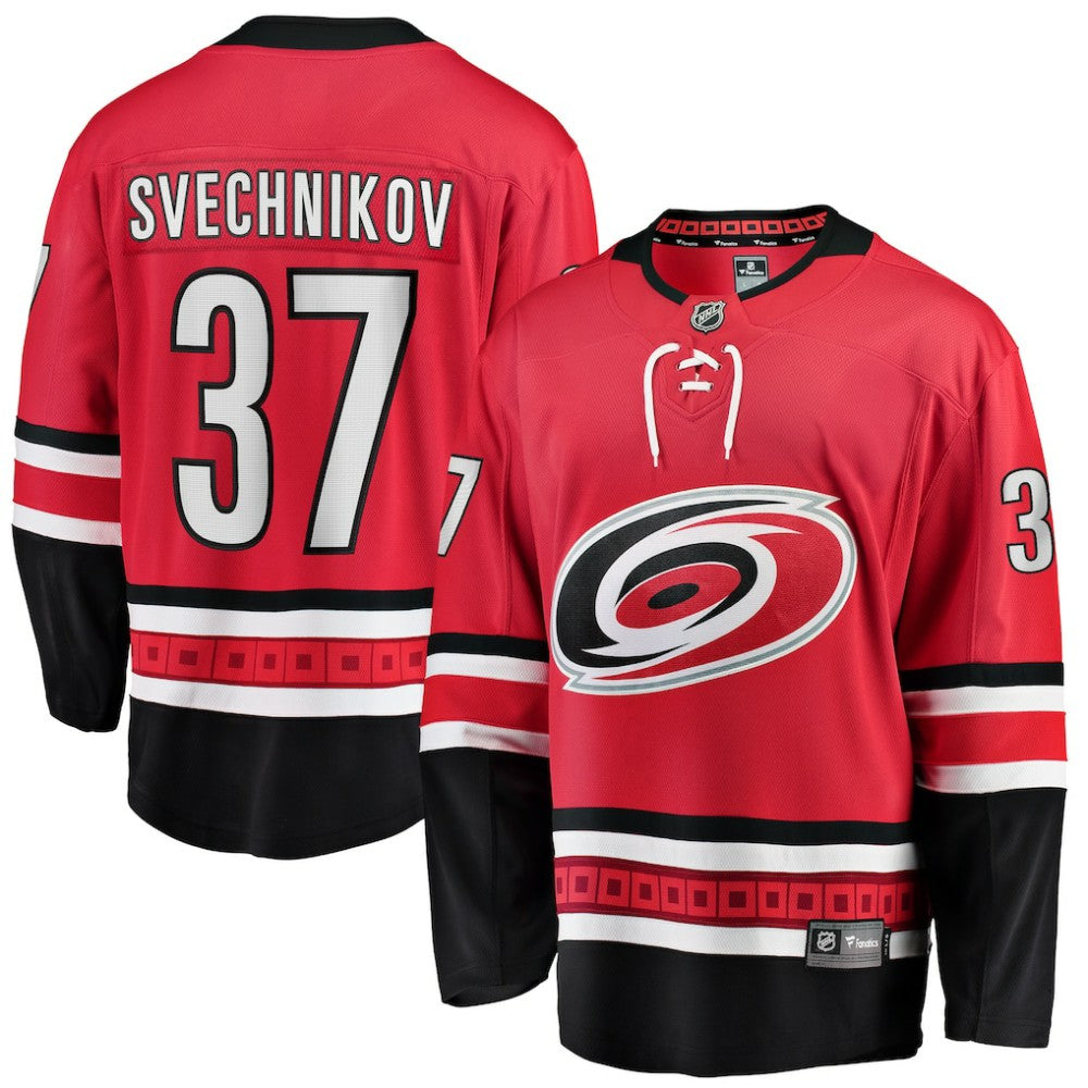 Andrei Svechnikov Carolina Hurricanes Fanatics Alternate Breakaway Player Jersey On Sale