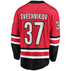 Andrei Svechnikov Carolina Hurricanes Fanatics Alternate Breakaway Player Jersey On Sale