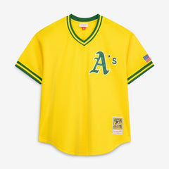 Mark McGwire Athletics Mitchell & Ness Authentic Batting Practice Jersey | MLB Outlet