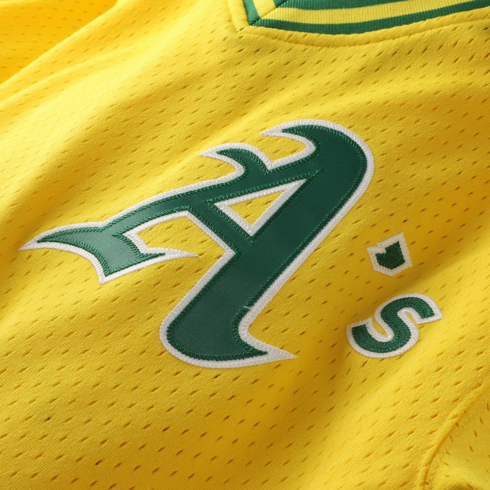 Mark McGwire Athletics Mitchell & Ness Authentic Batting Practice Jersey | MLB Outlet