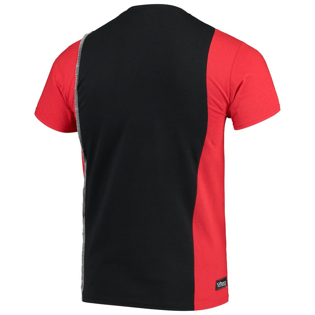 Atlanta Falcons  Refried Apparel Sustainable Upcycled Split T-Shirt