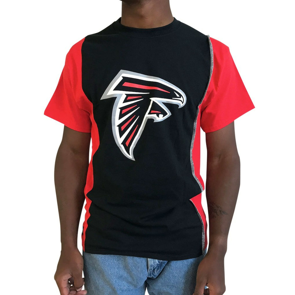 Atlanta Falcons  Refried Apparel Sustainable Upcycled Split T-Shirt