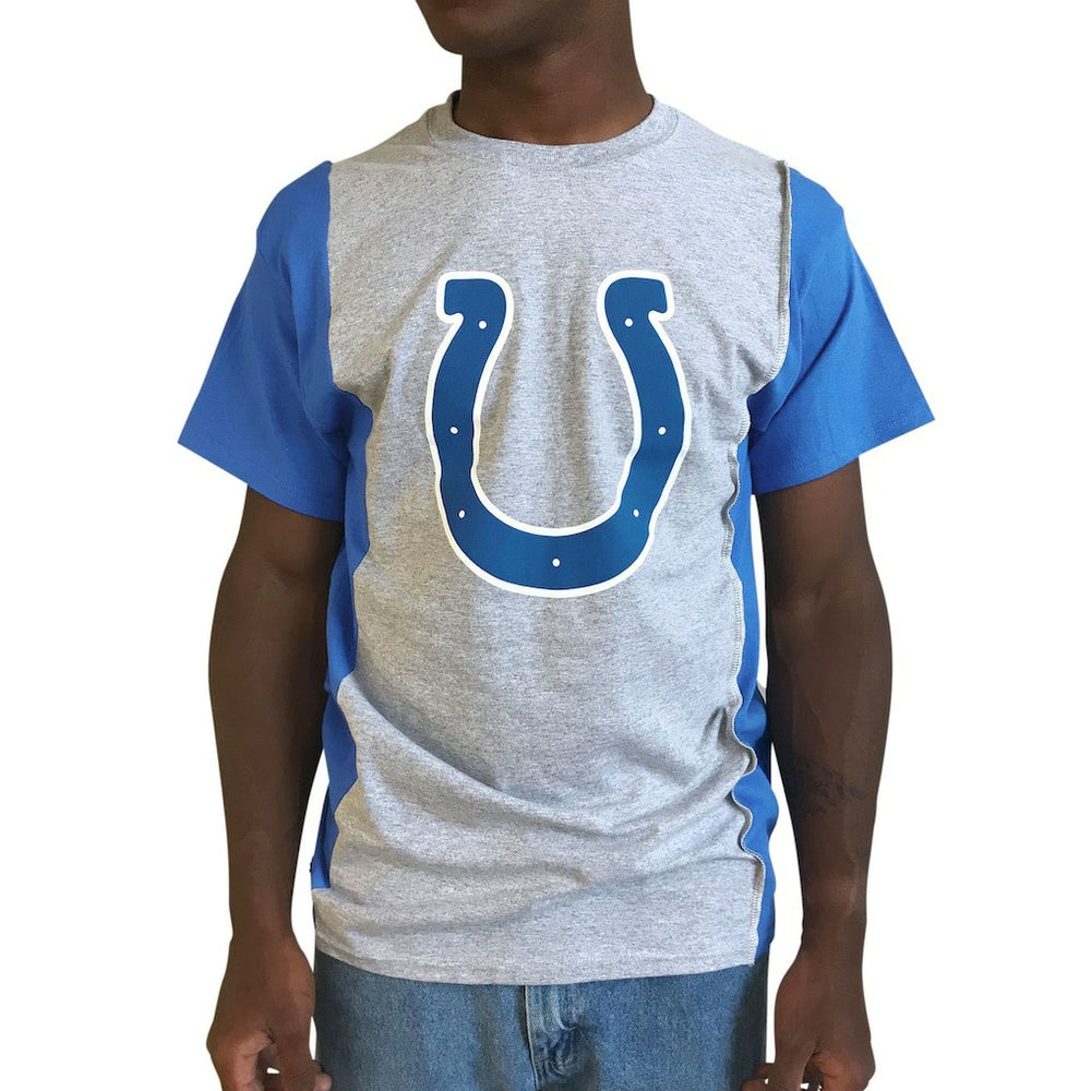 Indianapolis Colts  Refried Apparel Sustainable Upcycled Split T-Shirt