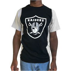 Las Vegas Raiders  Refried Apparel Sustainable Upcycled Split T-Shirt