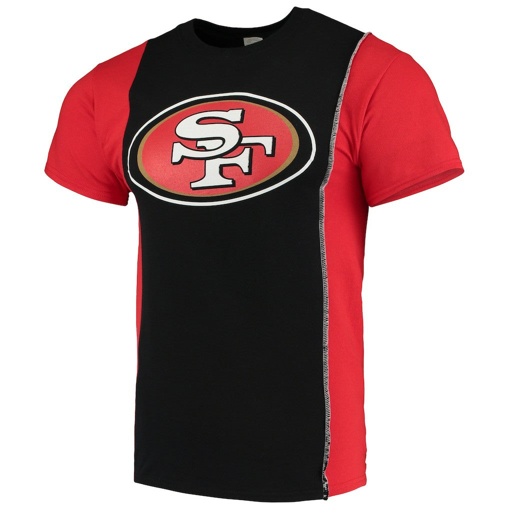 San Francisco 49ers  Refried Apparel Sustainable Upcycled Split T-Shirt