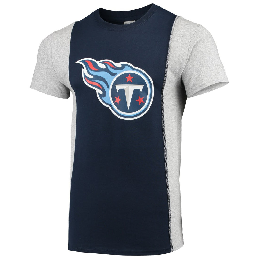 Tennessee Titans  Refried Apparel Sustainable Upcycled Split T-Shirt