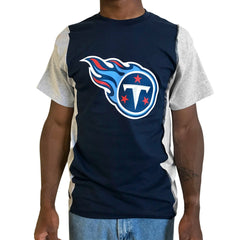 Tennessee Titans  Refried Apparel Sustainable Upcycled Split T-Shirt