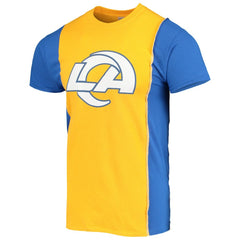 Los Angeles Rams  Refried Apparel Sustainable Upcycled Split T-Shirt