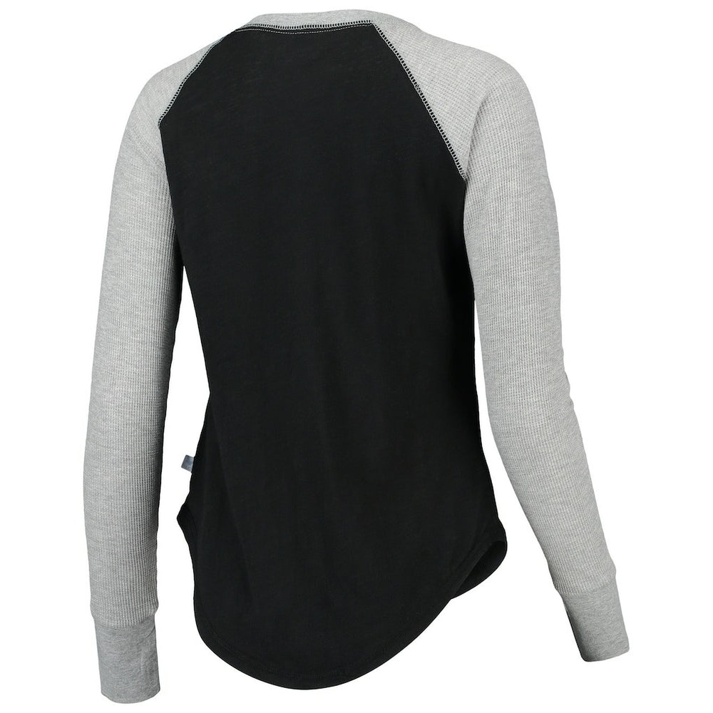 New Orleans Saints  Touch Women's Waffle Raglan Lightweight Long Sleeve T-Shirt