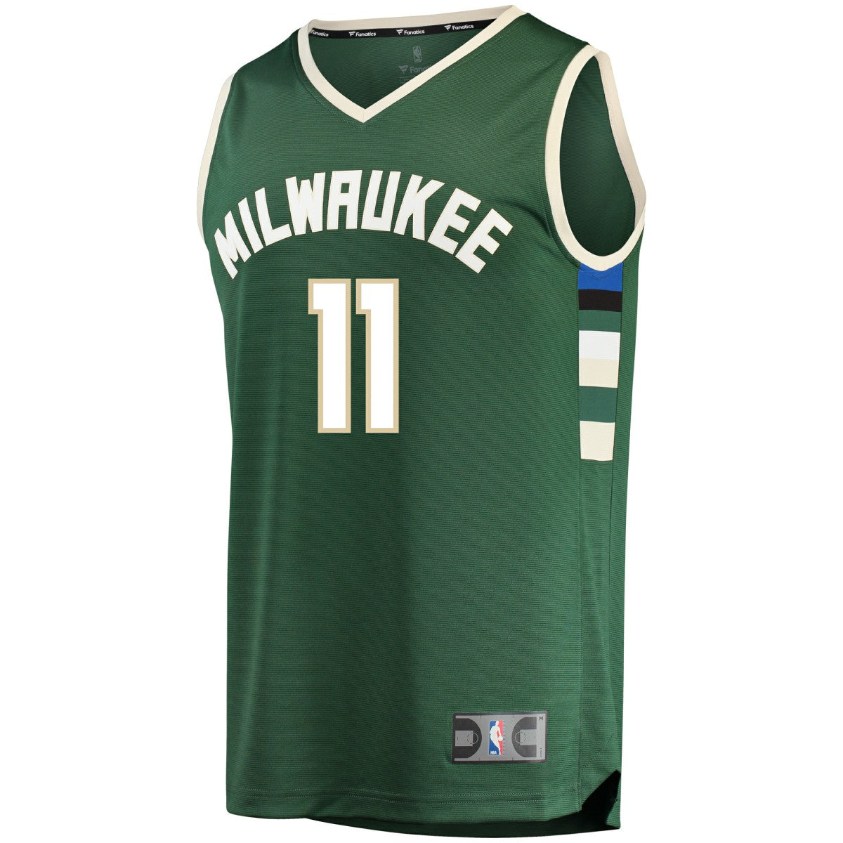 Brook Lopez Milwaukee Bucks Fast Break Replica Player Jersey Green For Sale