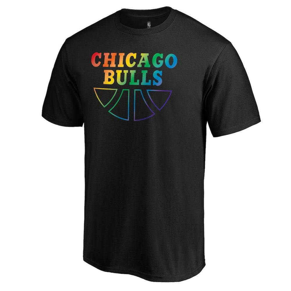 Chicago Bulls Team Pride Wordmark T-Shirt sale On Sale