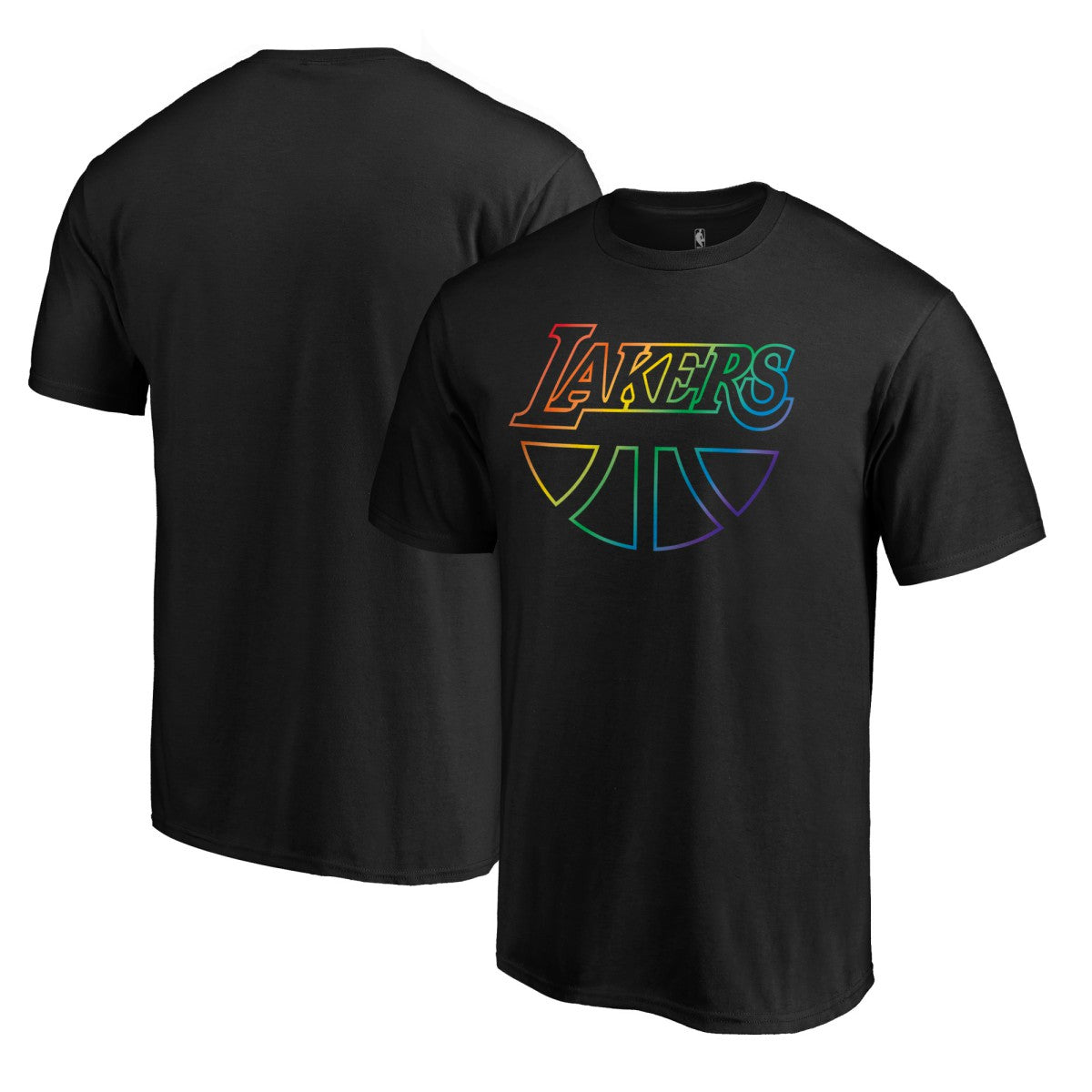 Los Angeles Lakers Team Pride Wordmark T-Shirt Discount