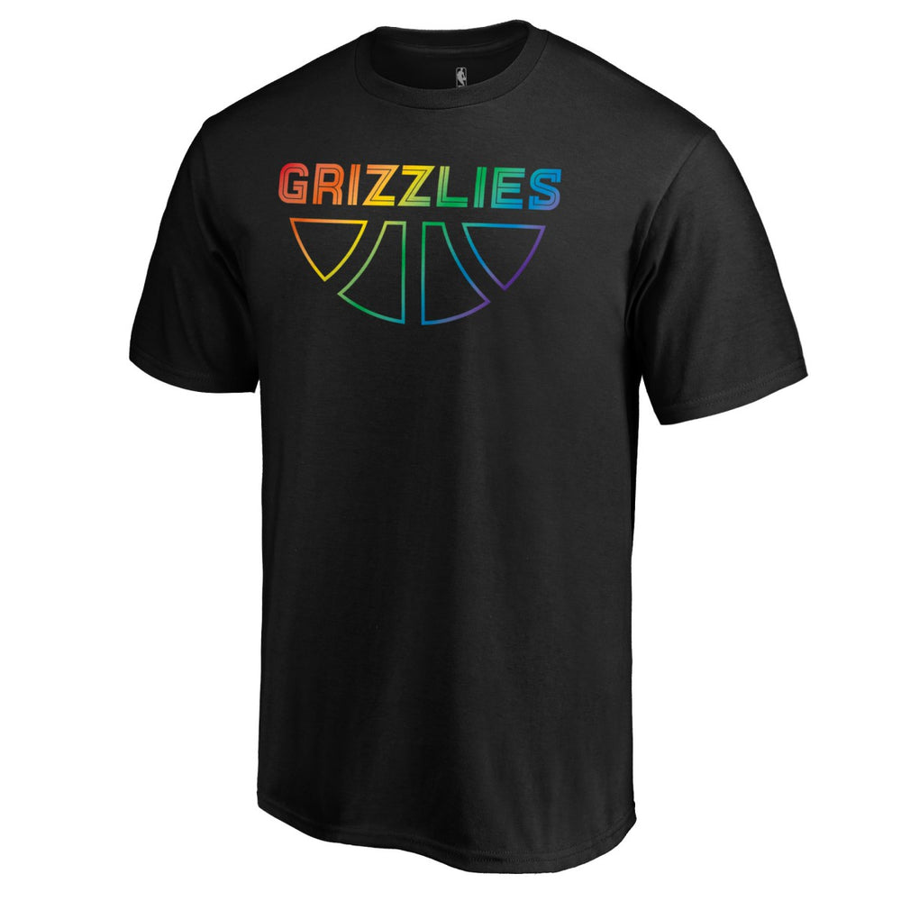 Memphis Grizzlies Team Pride Wordmark T-Shirt For Sale