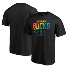 Milwaukee Bucks Team Pride Wordmark T-Shirt Outlet