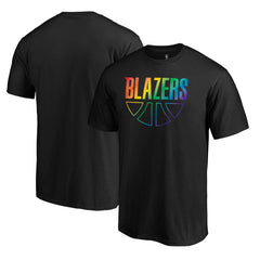 Portland Trail Blazers Team Pride Wordmark T-Shirt Online